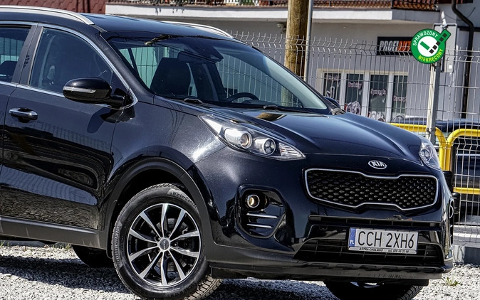 Kia Sportage cena 68800 przebieg: 126000, rok produkcji 2017 z Cieszyn małe 781